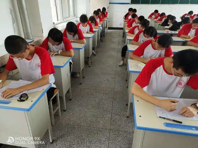 叶县高中高一a部首次周考纪实