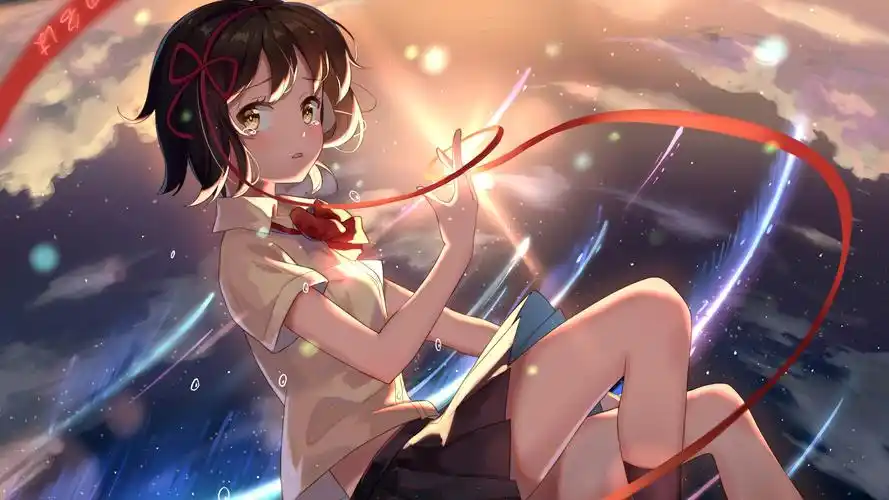 你的名字 宫水三叶 高清壁纸壁纸(动漫静态壁纸) - 静态壁纸下载