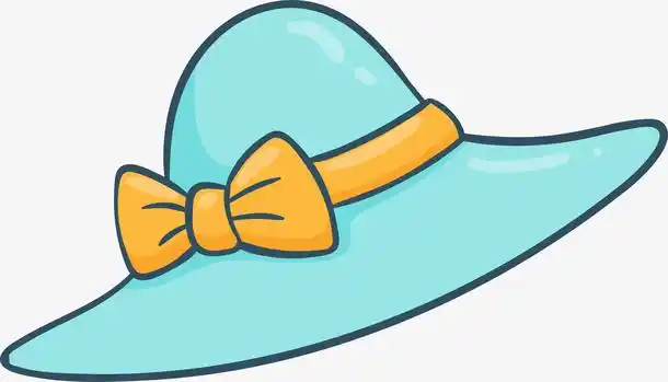 卡通帽子矢量图下载