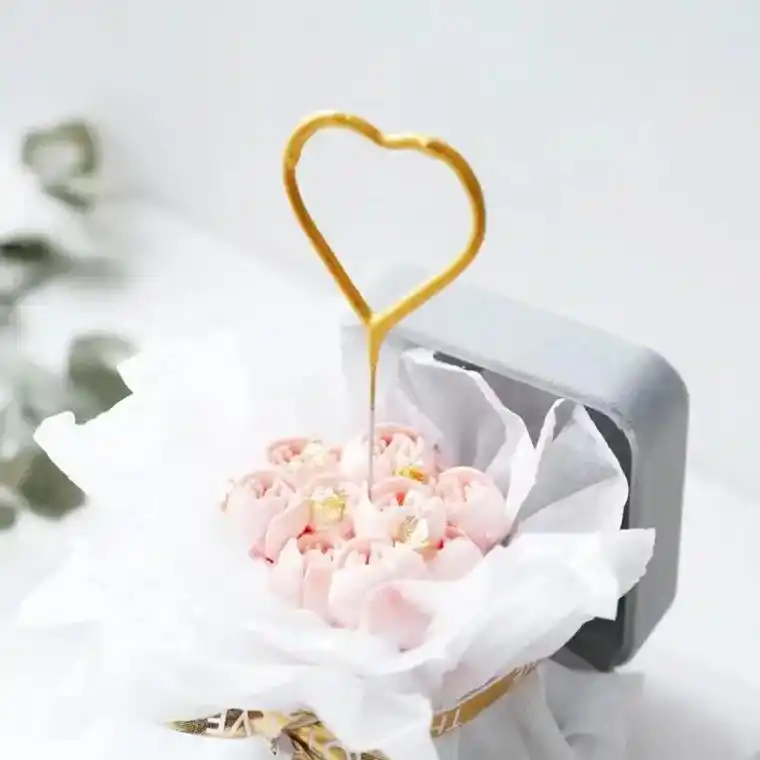 创作灵感 爱心星星蜡烛#生产厂家 #创意手工  - 抖音