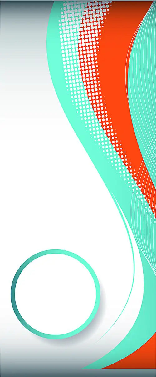 简约商务易拉宝背景素材