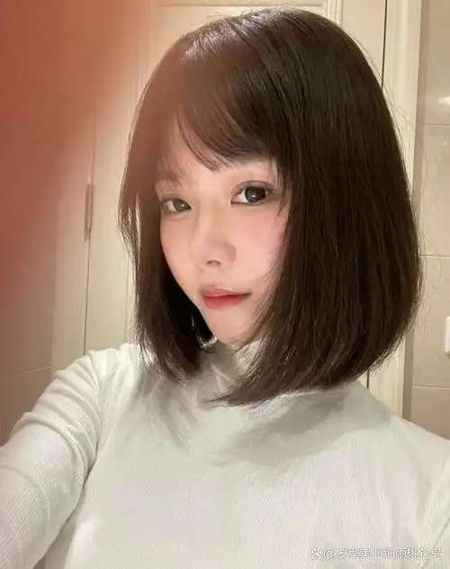 剪天剪纯纯的短发