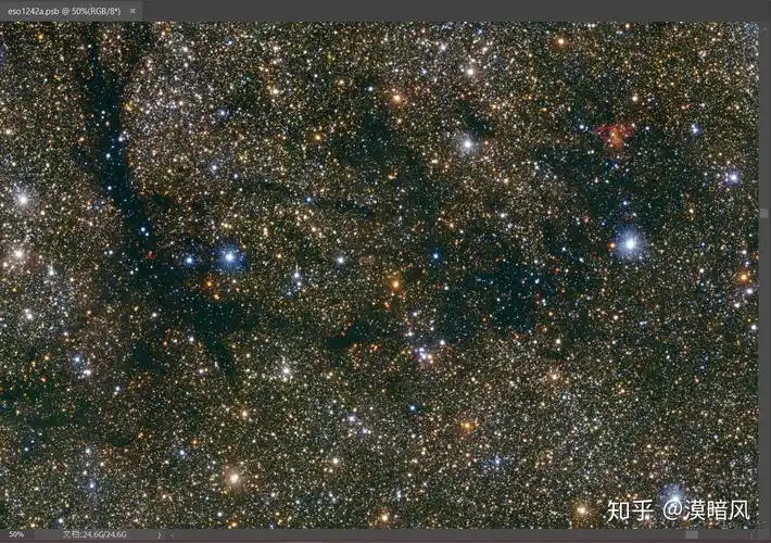 24g90亿像素的银河系图片