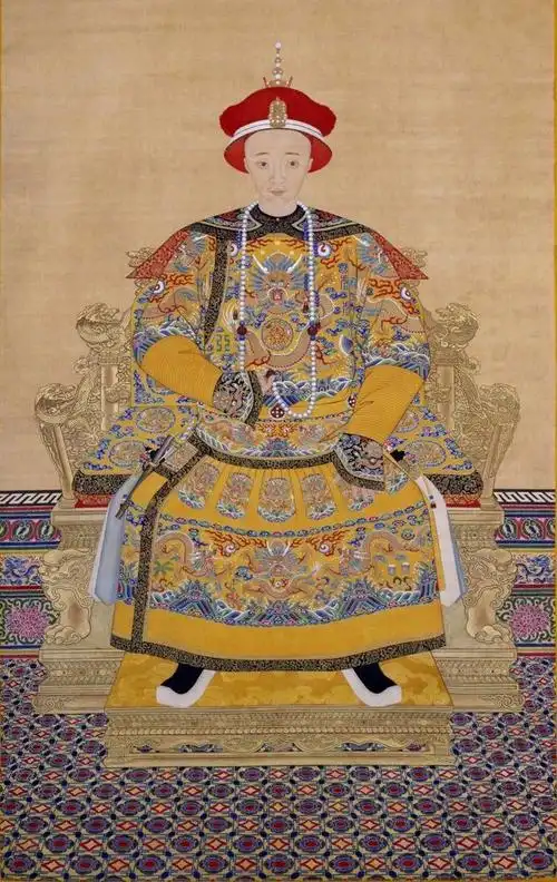 清代皇帝画像(文物资料) - 莫愁前路无知己 - 莫愁前路无知己