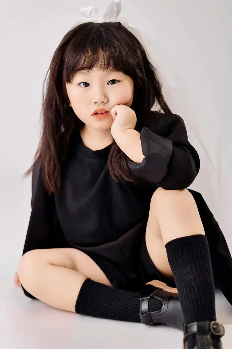 四岁写真 #我的小公主#愿你成为自己喜欢的样子 姜沐宜四岁