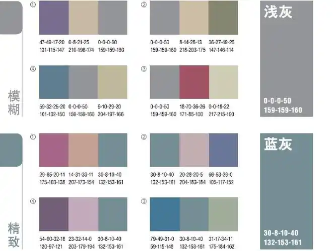 最舒服的颜色搭配(设计必备127张 色卡)ppt