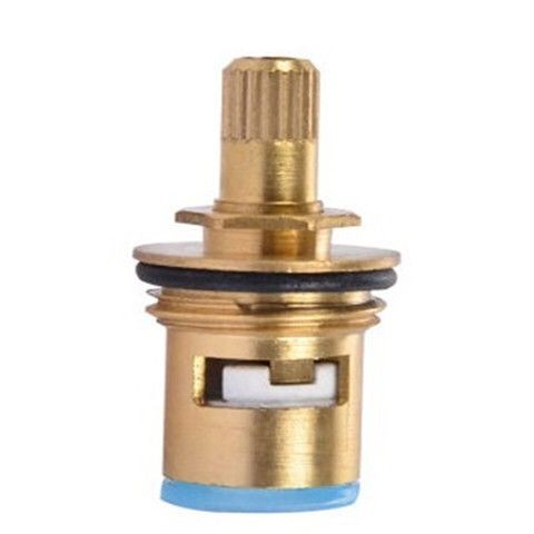 通用型水龙头阀芯精铜单冷热水龙头芯子快开芯三角阀开关配件 全铜卡