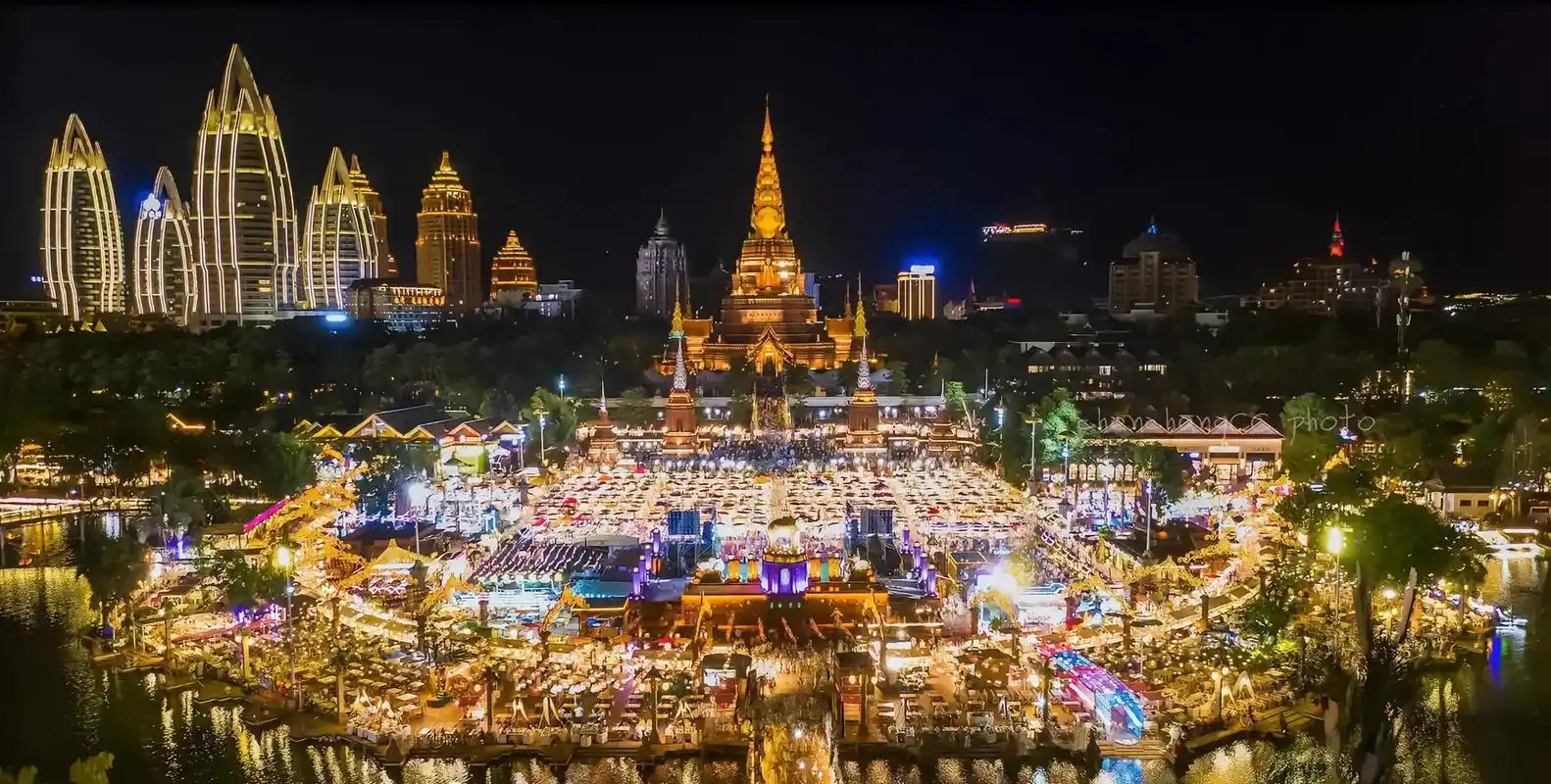 西双版纳星光夜市,湄公河江景民宿,两室一厅今天满房,明天有房 - 抖音