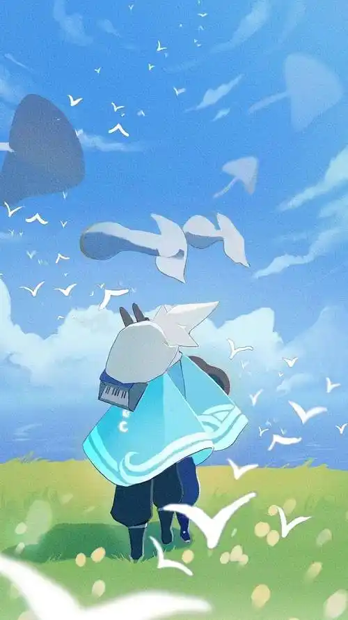 壁纸绝绝子神仙光遇壁纸