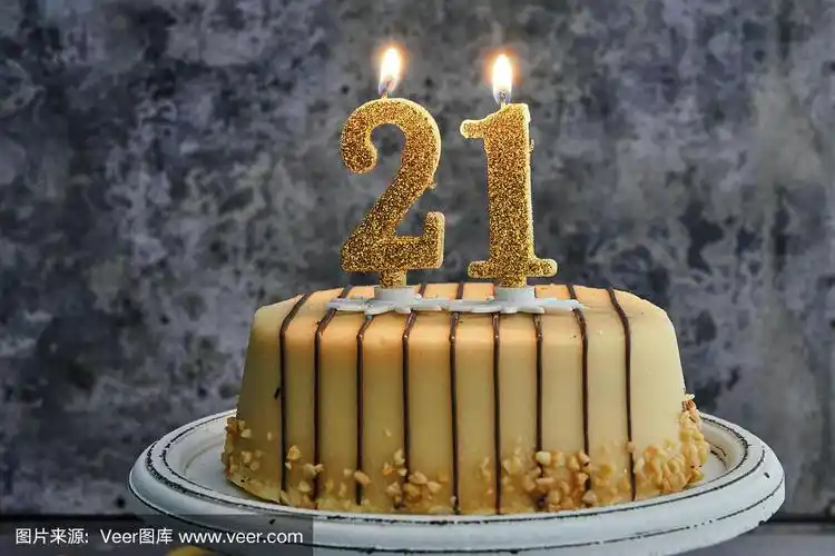 21岁生日蛋糕