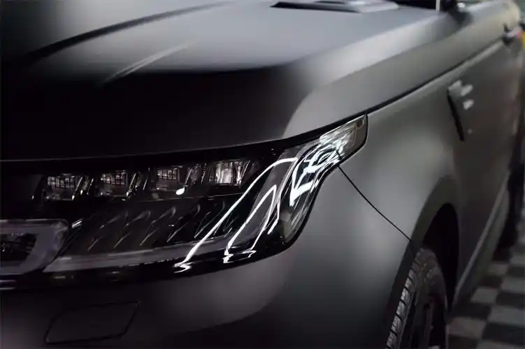 路虎揽胜运动款-改色磨砂黑案例