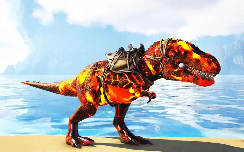 5 无敌的开始,火焰霸王龙登场!