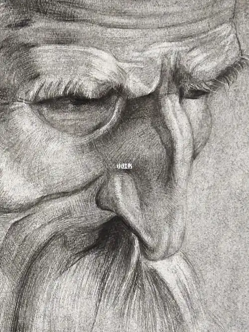 临摹大师素描头像