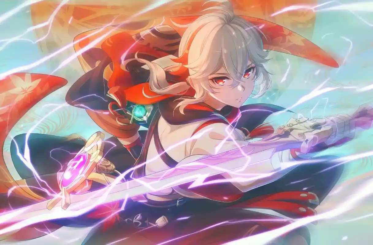 原神 #原神壁纸 #万叶#枫原 - 抖音