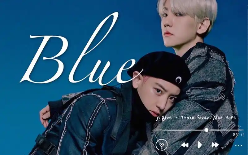 朴灿烈x边伯贤blue