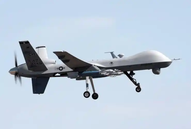 原创美军一mq9收割者无人机在波兰紧急迫降降落地点被封锁