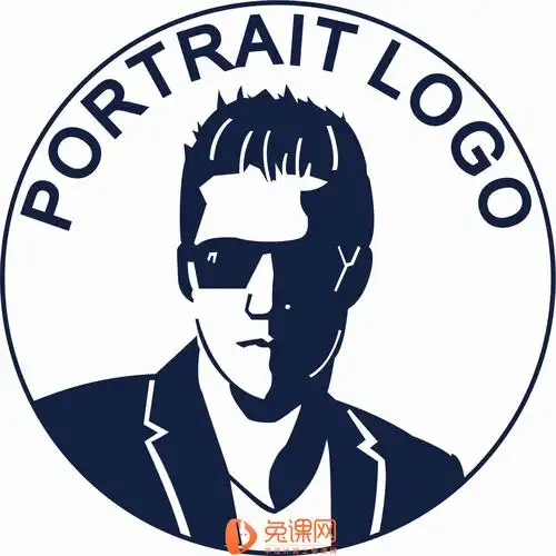 平面设计人像logo设计训练