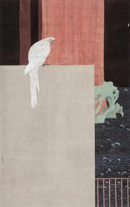 张发起的现代工笔画