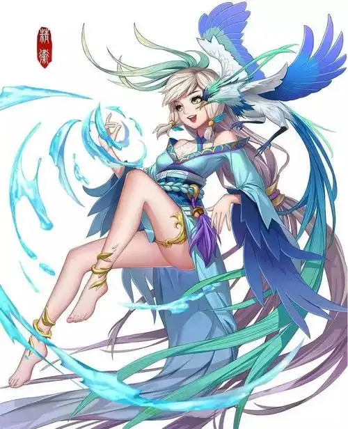 山海经人物图部分