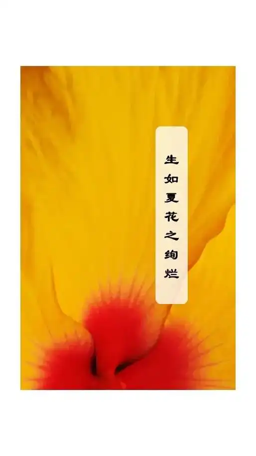 生如夏花之绚烂.#抖音图文来了#诗词 #每天一首古诗词 #古 - 抖音