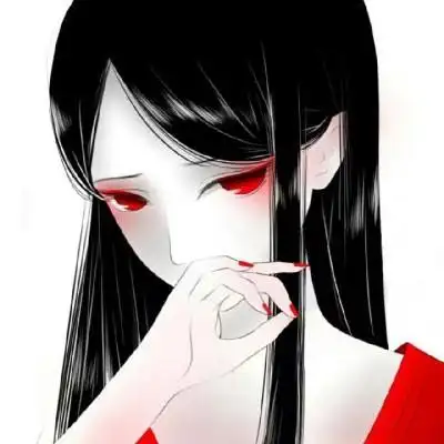 动漫女生冷酷嗜血头像 我有一筐子的梦