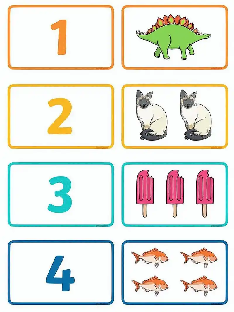 945以内点数,数物对应练习78 幼儿园老师 幼儿园 幼师 幼师必备