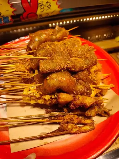 小时候的油炸串