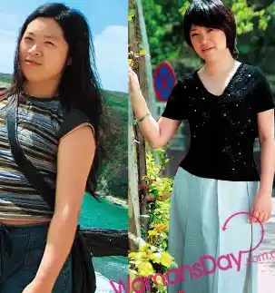 以原始人的方式减肥 肥妹变美女(组图)