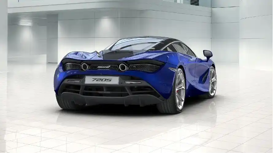 迈凯伦720scoupe极光蓝黑内现车优惠60万元