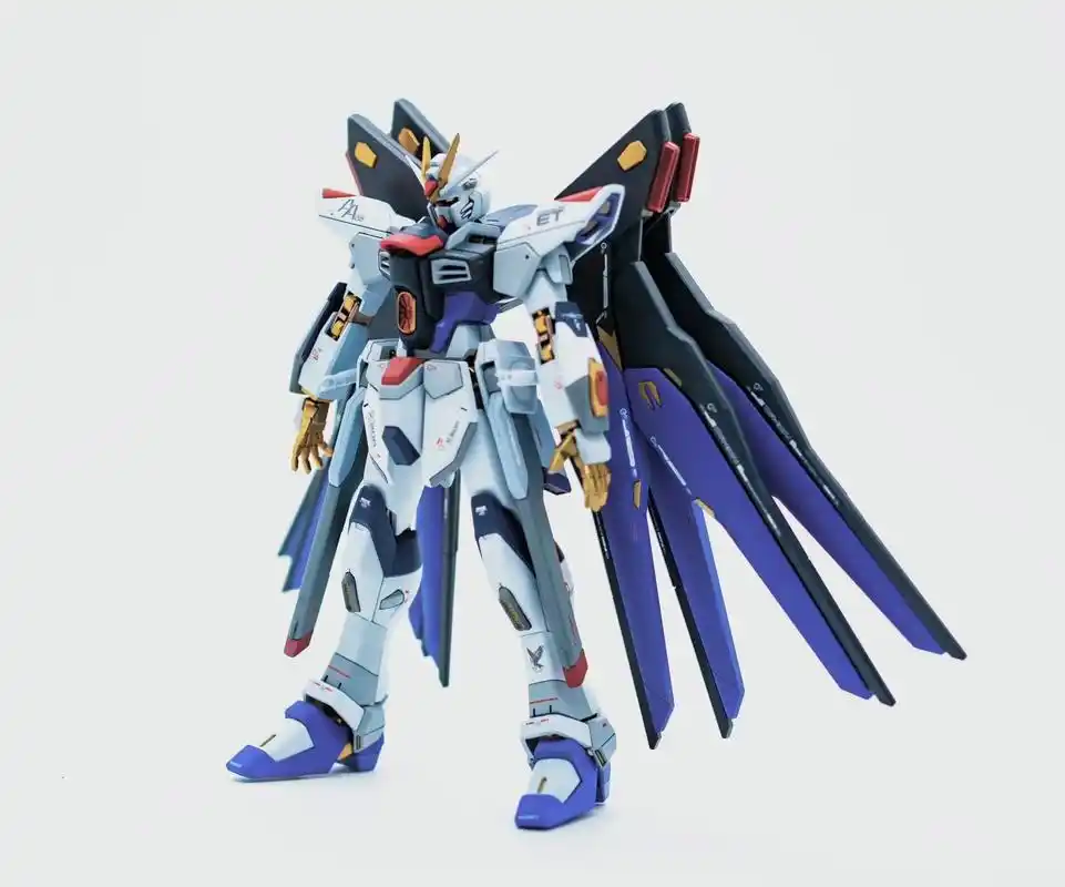 hg新生强袭自由图片纯享版.#高达 #模型 #拼装模型 #胶 - 抖音