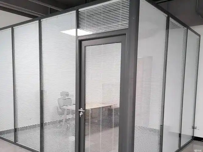 接办公室玻璃隔断铝合金玻璃隔墙玻璃门装修公司提供办公室,写字楼