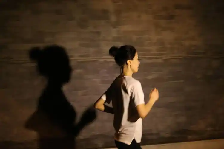 全民健身·悦动人生——爱跑步的护士"小黑"