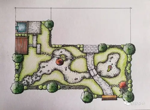 极致设计主营 庭院设计施工,庭院树销售.杨工13788972513