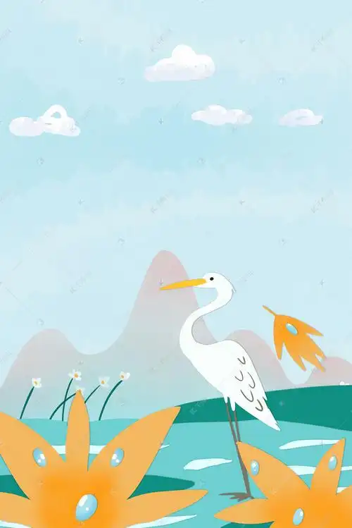 简约二十四节气白露背景素材背景图片免费下载-千库网