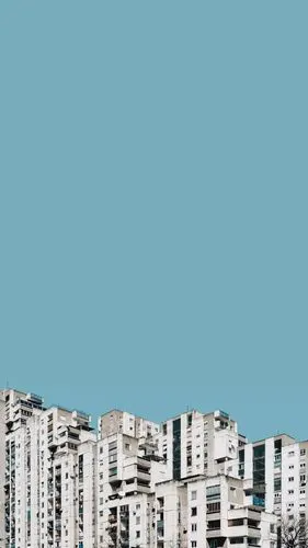 壁纸| 抖音锁屏壁纸简约蓝色