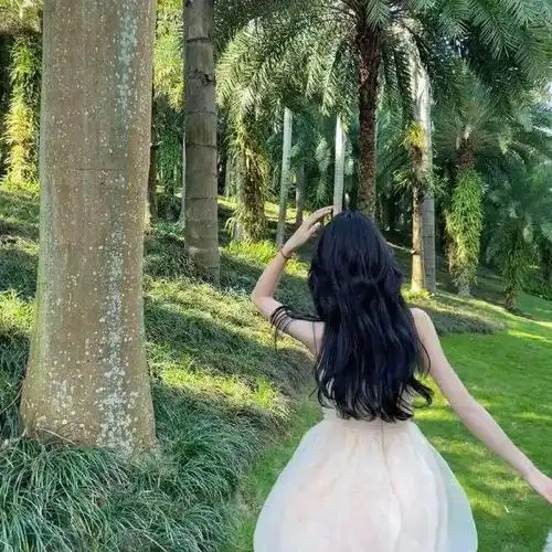 不露脸温柔风网红感女生头像