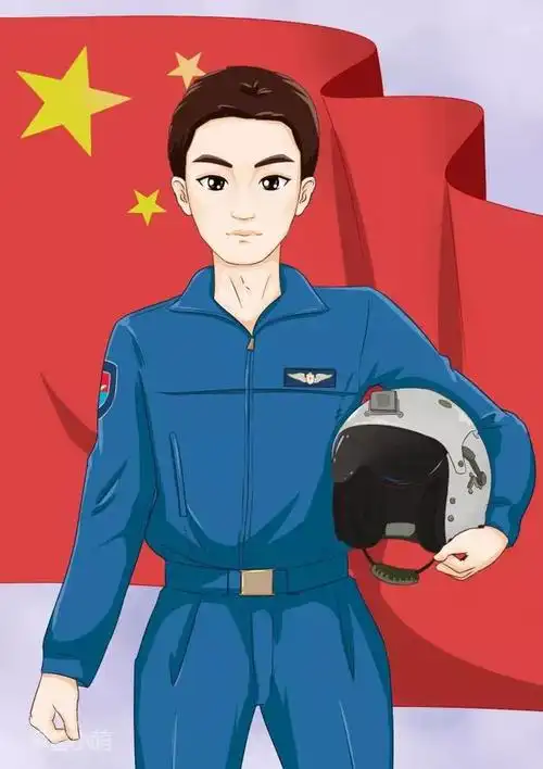 军人和国旗,可以做壁纸or头像哦,拿去不谢!