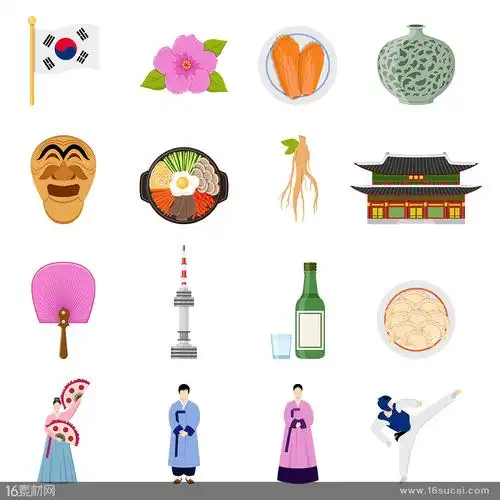 关键词:卡通图案韩国风格韩式创意设计造型图案矢量素材