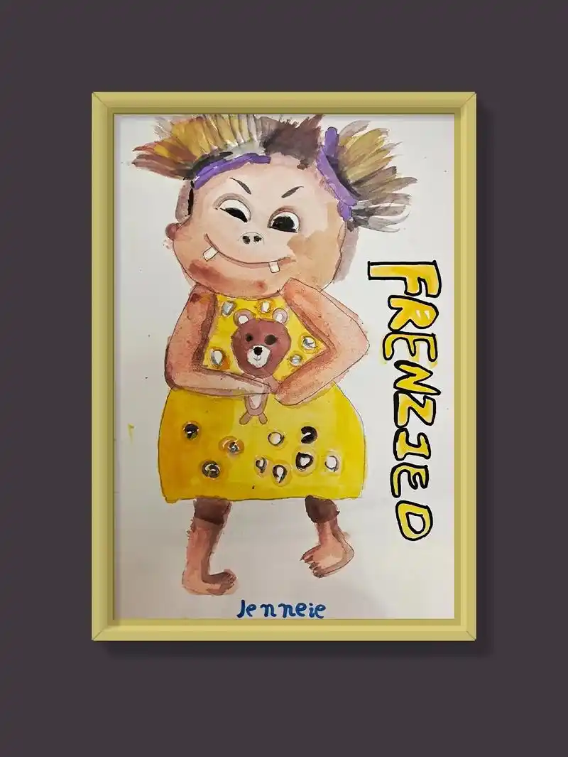 疯狂原始人水彩作品vs黏土