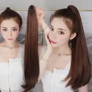 假发女马尾内扣价格