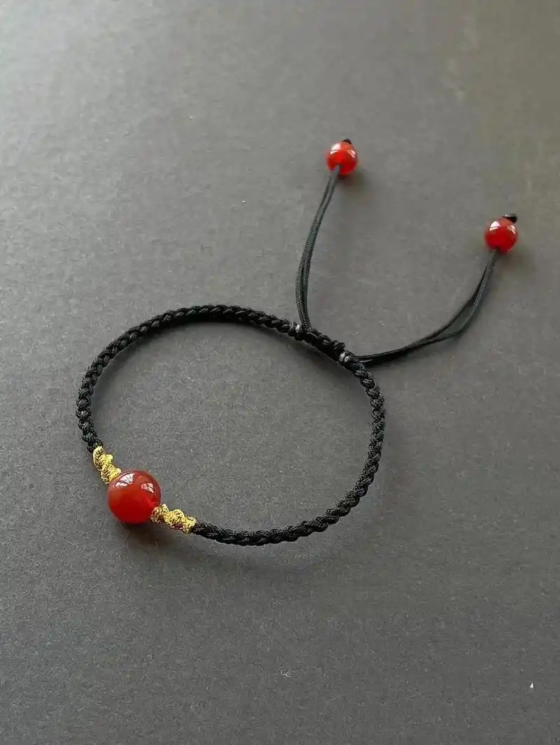 红豆相思玛瑙手链