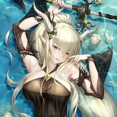 高档明日方舟闪灵泳装周边二次元等身抱枕靠枕双面枕套