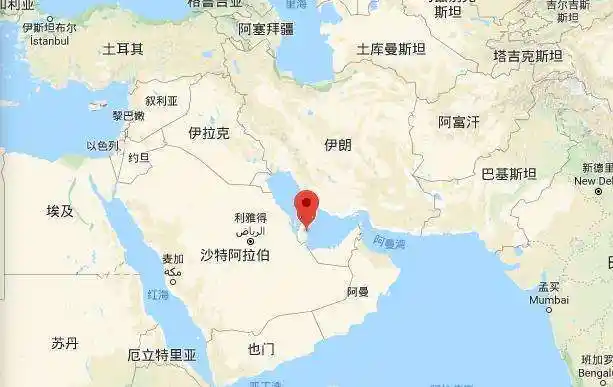 卡塔尔的地理位置在哪?