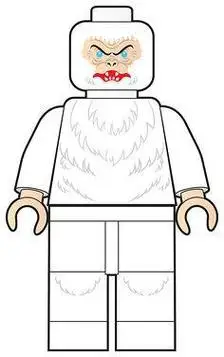 乐高人偶的简笔画女孩版