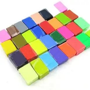 环保软陶泥材料批发 粘土彩陶泥儿童diy手工制作橡皮泥 益智玩具