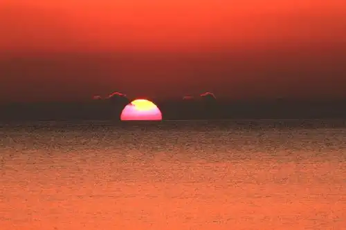 035 黄海日出 2020年7月---8月