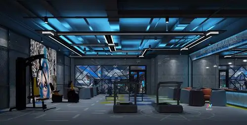 健身房 - 效果图交流区-建e室内设计网