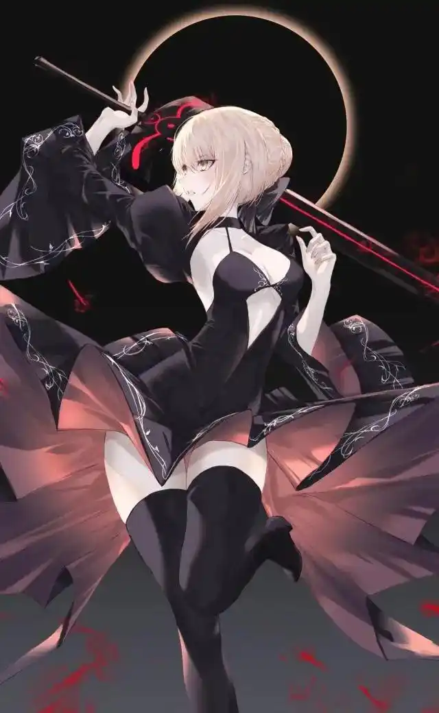 二次元高冷动漫少女高清壁纸图片