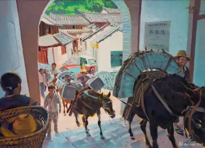 "茶马古道梦 一带一路情"云南民族主题美术作品展-贵阳站