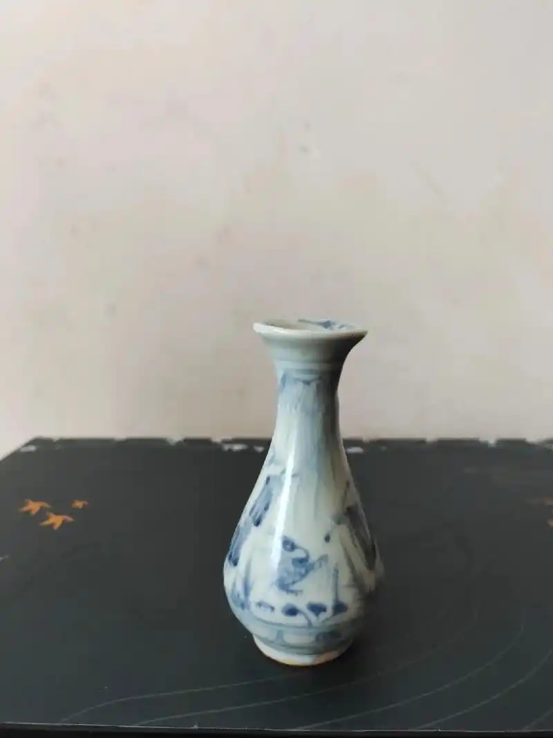 元青花人物故事小玉壶春瓶 - 抖音